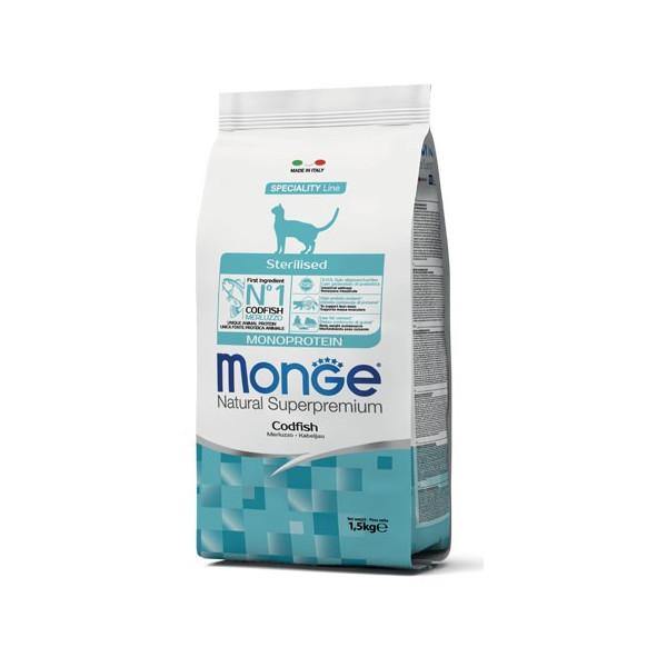 Monge Natural Superpremium Sterilised Merluzzo 1,5kg Monge Natural Superpremium Sterilised Merluzzo 1,5kg